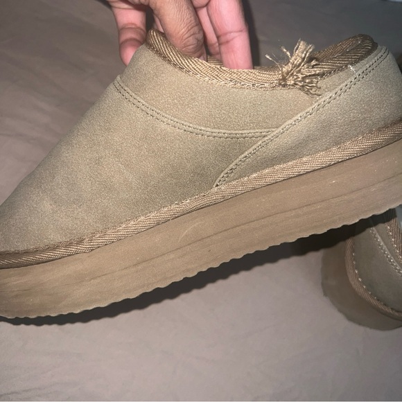 American eagle hangout slip on platform bootie slippers woman’s size 8.5 - Picture 7 of 13